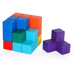 Cubo soma tetris 3D rompecabezas de madera ALERCEMUEBLES.cl